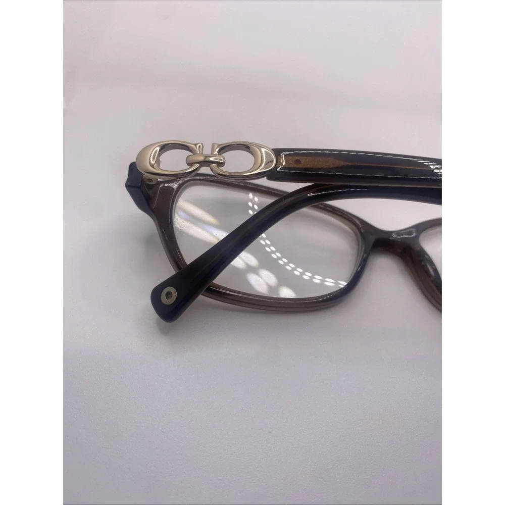 Coach Eyeglasses Women FRAMES ONLY HC 6017 Vanessa 52-15-135 Brown 415
